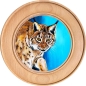 Preview: Schützenscheibe, Ehrenscheibe Luchs