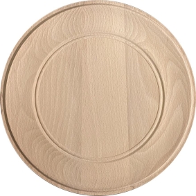 Schützenscheibe, Ehrenscheibe 30cm Rotbuche Roh
