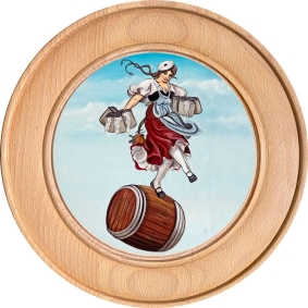 Schützenscheibe, Ehrenscheibe Schützenliesl